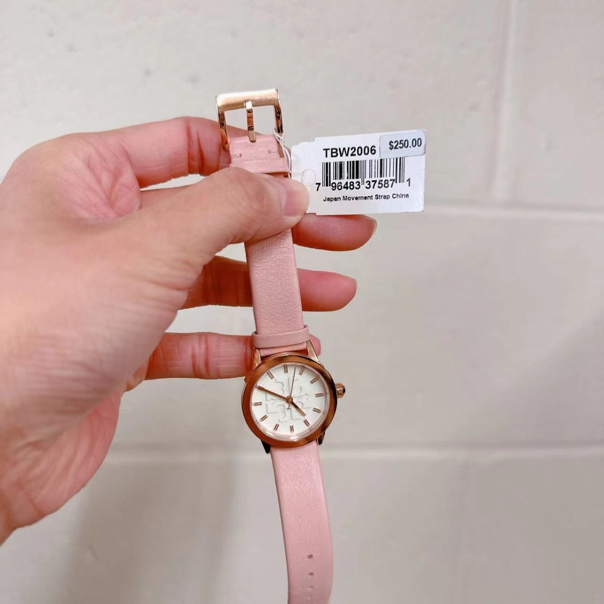 Tory Burch The Gigi TBW2006 Pink Leather Strap 33mm Women's Watch Tory Burch The Gigi TBW2006 Pink Leather Strap 33mm Women's Watch